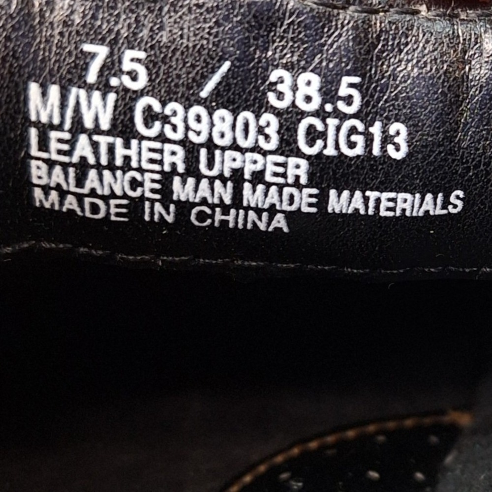 BOC Born Concept Black Leather Loafers Women's 7.5M Slip On Shoes C39803 CIG13 - Picture 6 of 7
